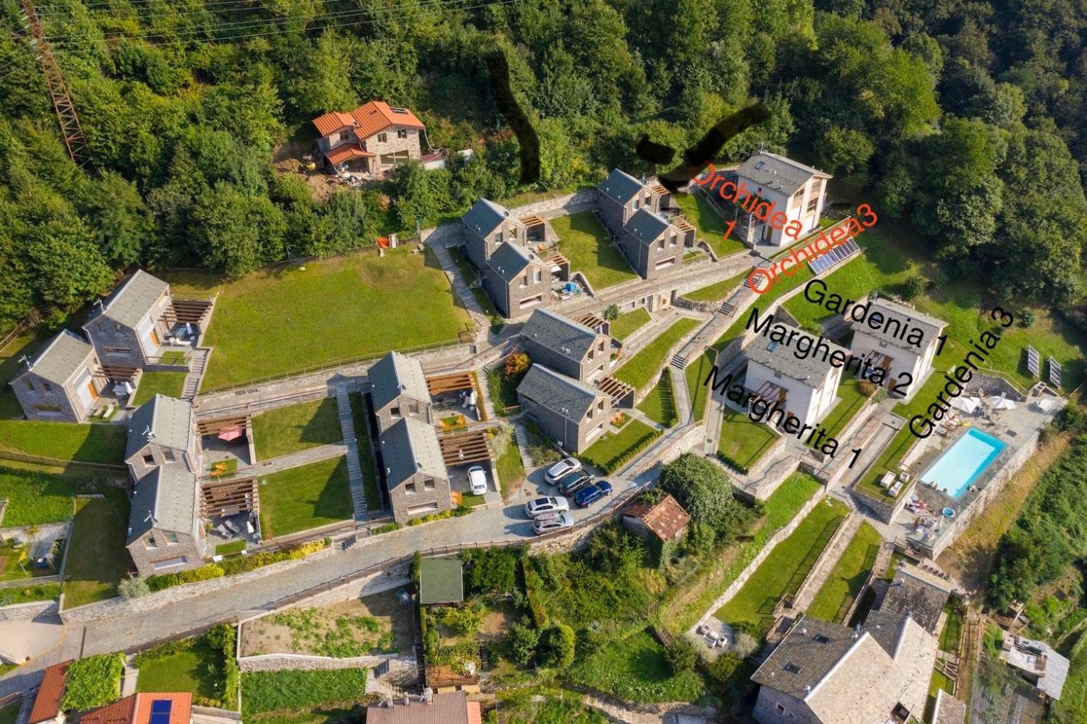 Paradiso Del Lago Orchidea 1 Белано Екстериор снимка